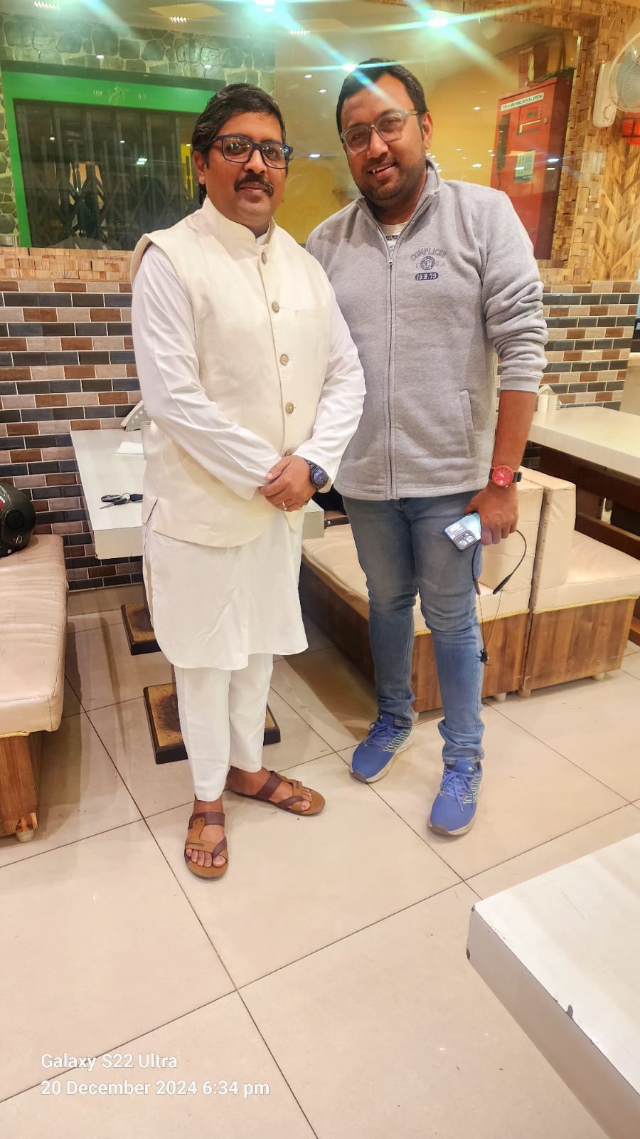DK Sir with Mr. Arudipta Dasgupta
